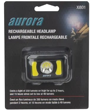 A♡  Aurora LED Headlamp w/Hard Hat Clips - Southwest Safety & Supply