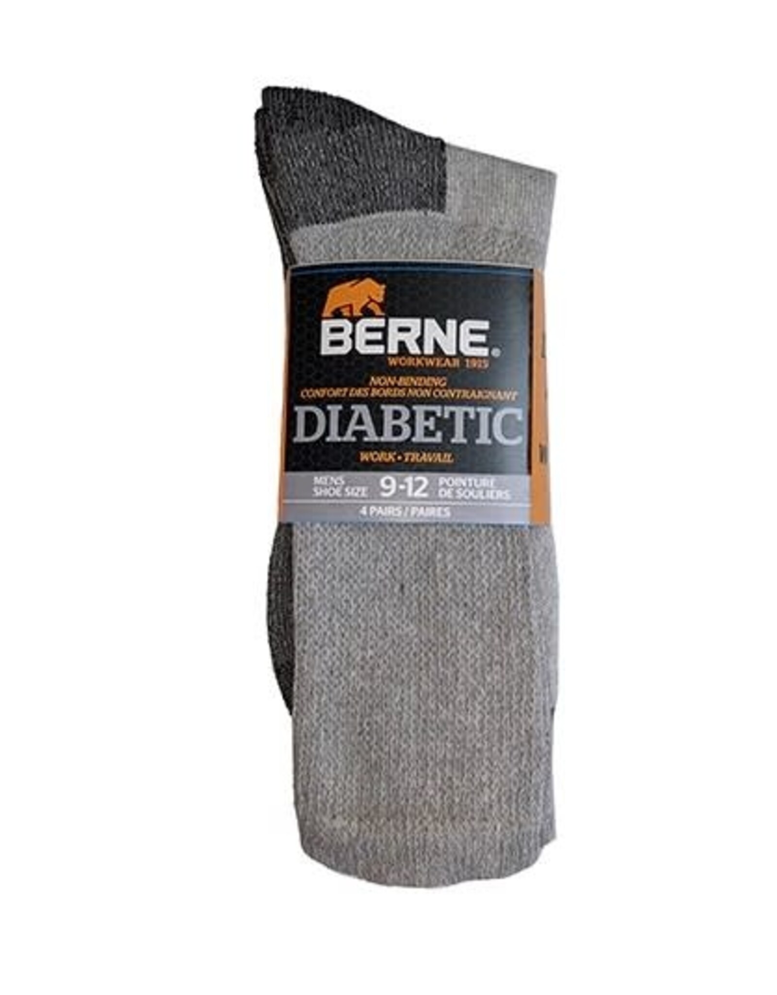Berne Diabetic Cotton Socks - 2 Pairs