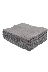 Premium Bonded Sorbent Pads, Universal, 15" x 18", 25 gal., 100 /Pack