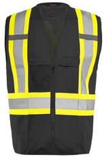 Ground Force Traffic Vest w/Zipper