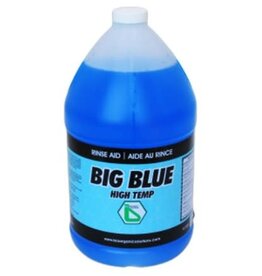 BIO Big Blue High Temp Rinse Aid, 4x4L Case