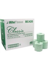 Classic 2 Ply Virgin Toilet Tissue, 48/Case