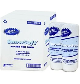 Snowsoft Kitchen Towel, 24 Rolls/Case