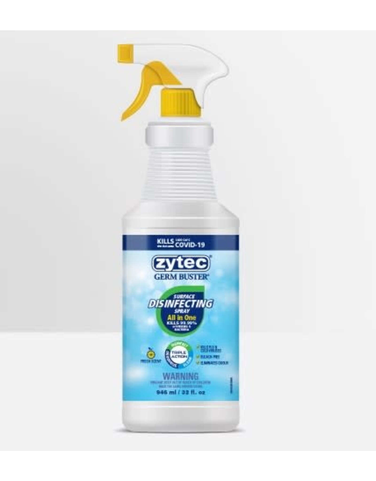 Zytec Disinfecting Spray, Trigger 946ml