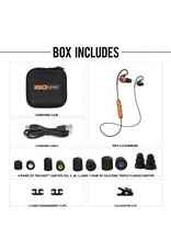ISOTunes Pro 2.0 Bluetooth Earbuds w/Hook, NRR 27