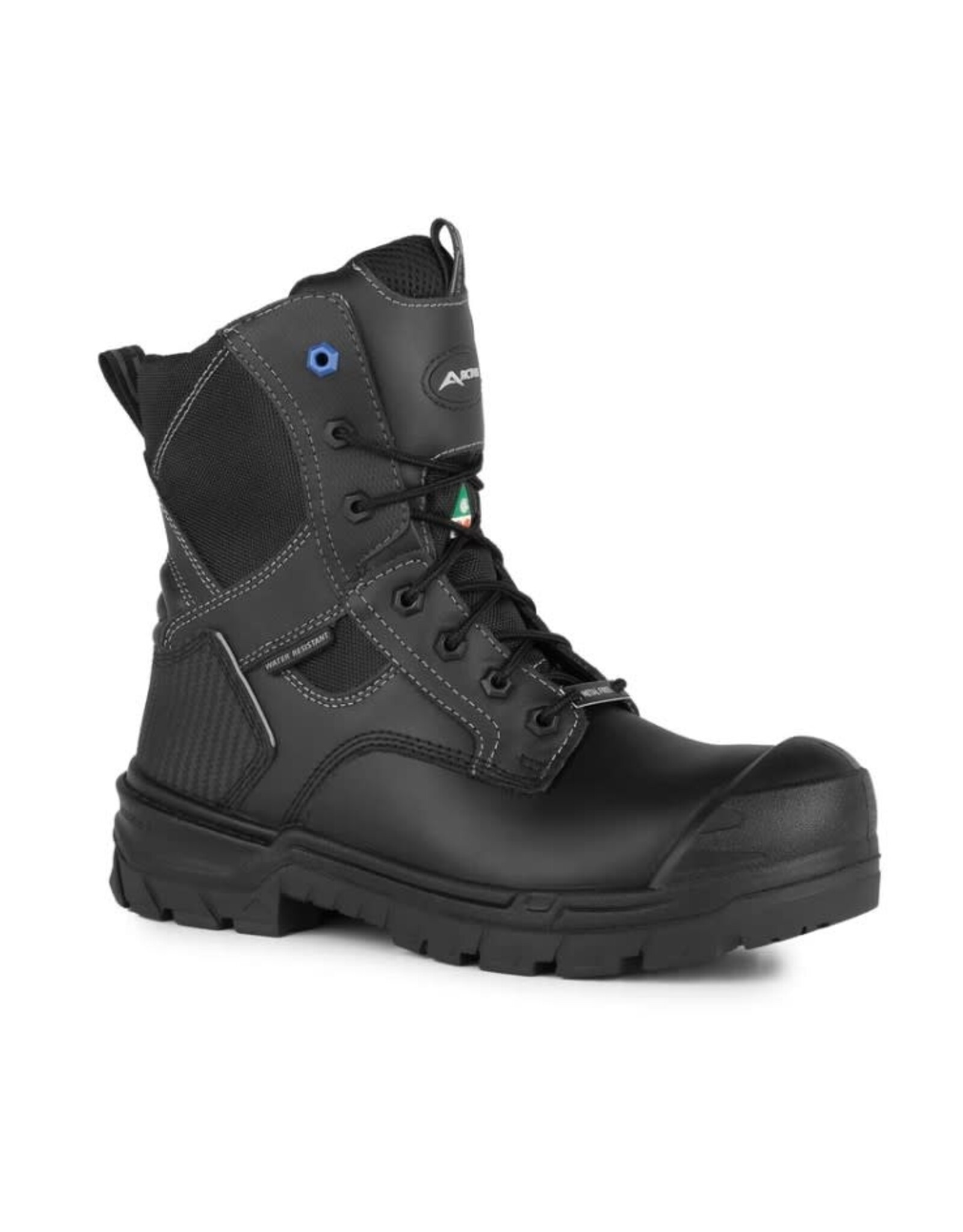 Acton G3O 8" Work Boot, Black