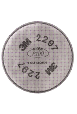 3M 3M 2297 Advanced P100 Filter w/O.V, 2/Pk