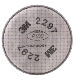 3M 3M 2297 Advanced P100 Filter w/O.V, 2/Pk