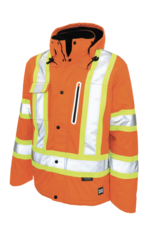 Tough Duck Ripstop Fleece Lined Safety Jacket
