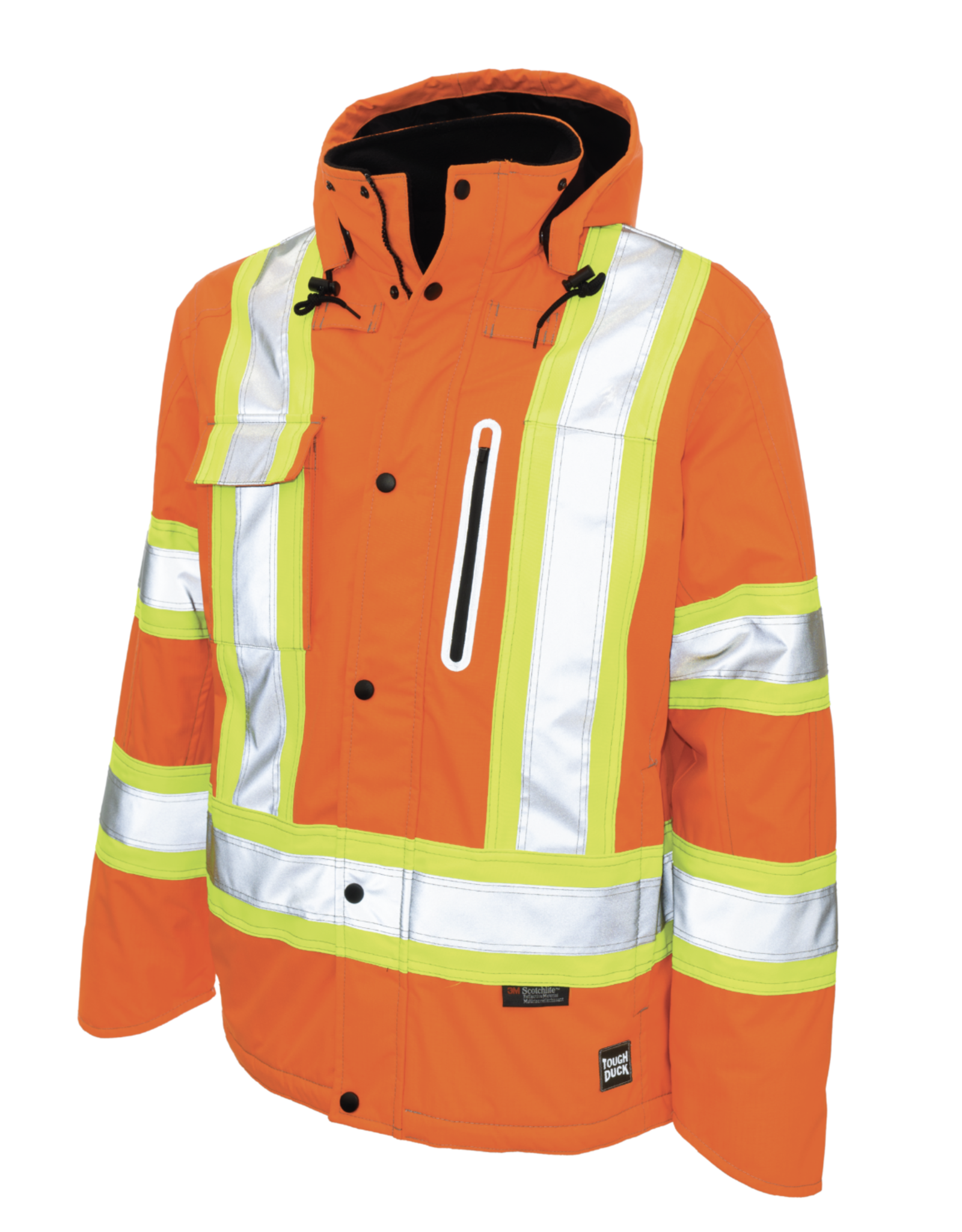 Tough Duck Ripstop Fleece Lined Safety Jacket
