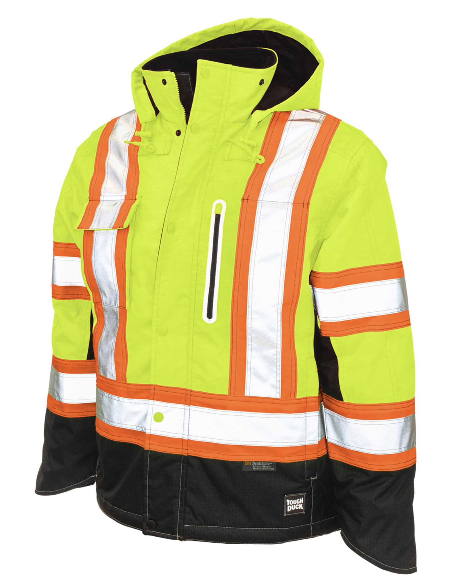 Tough Duck Ripstop Fleece Lined Safety Jacket