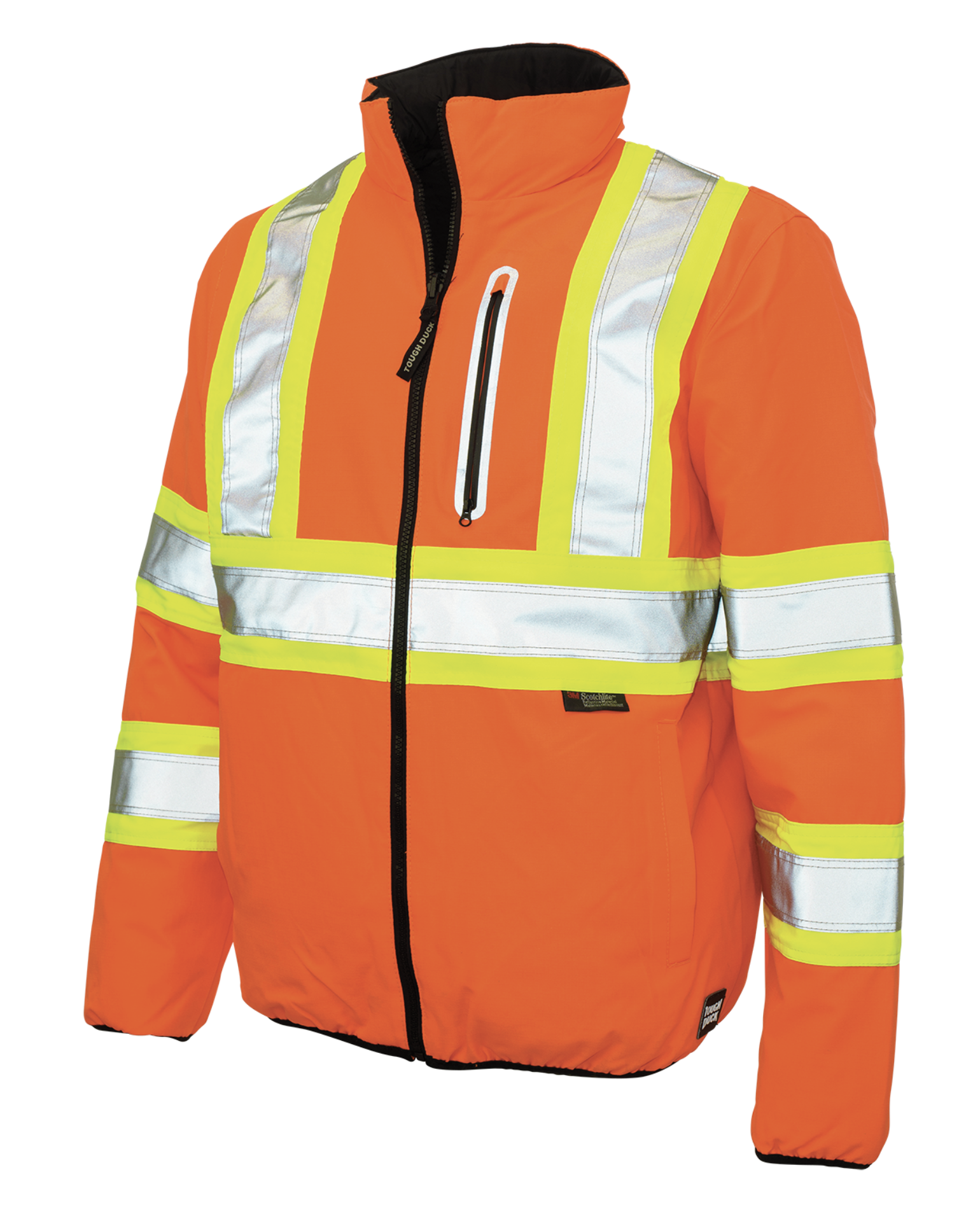 Tough Duck Ripstop Reversible Safety Jacket - Southwest Safety