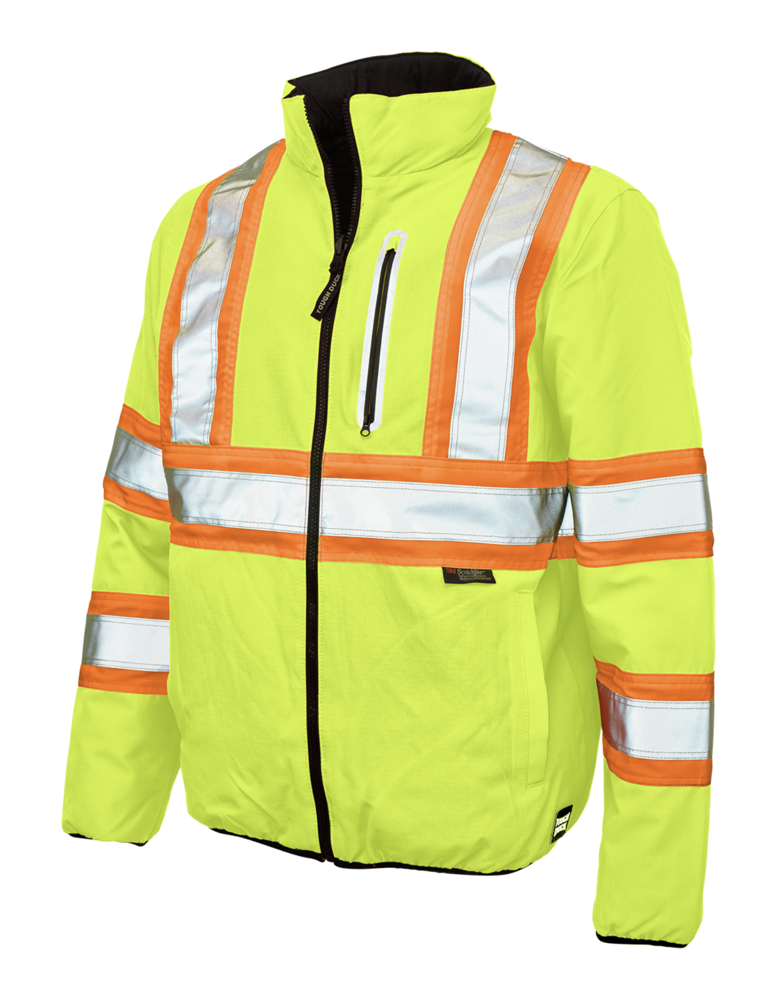 Tough Duck Ripstop Reversible Safety Jacket