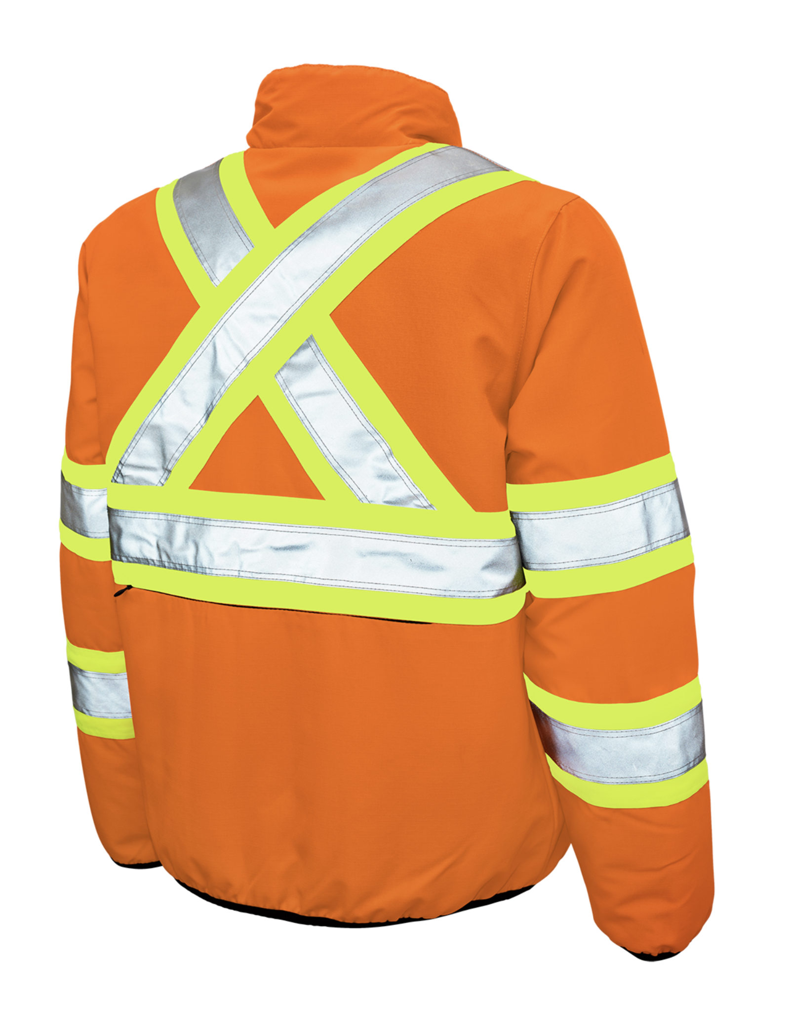 Tough Duck Ripstop Reversible Safety Jacket
