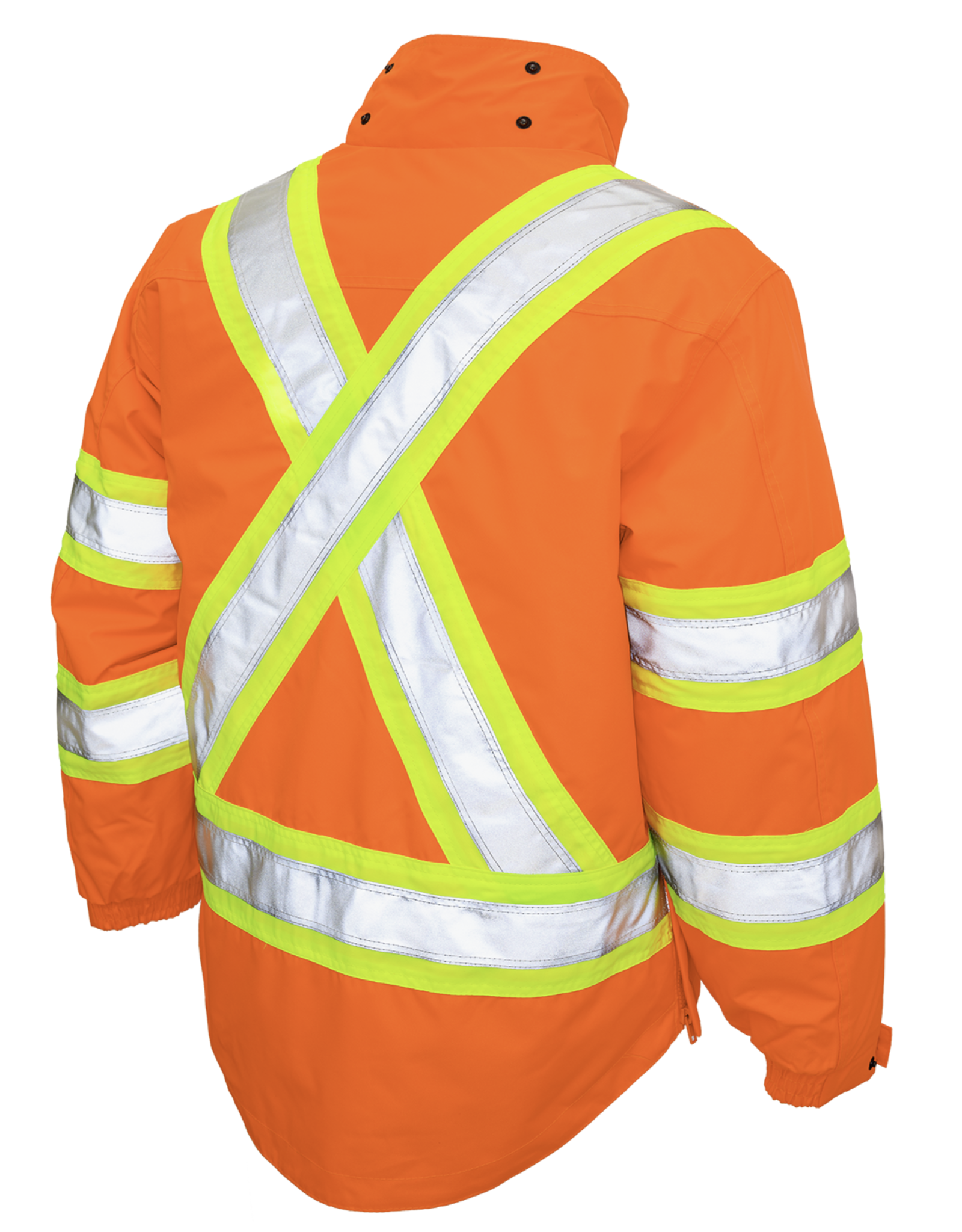 Tough Duck Poly Oxford 5-in-1 Safety Jacket
