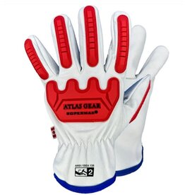 Atlas 803 Leather Ropermax Glove w/TPR Impact 2 Atlas 803 Leather Ropermax Glove w/TPR Impact 2