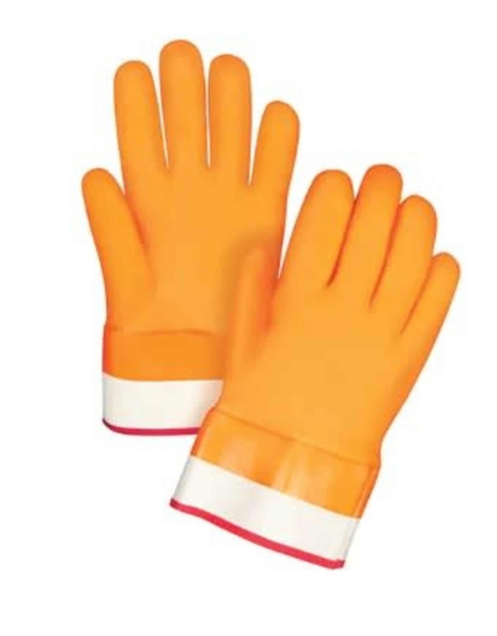 PVC Coated Foam Fleece Lined Gloves, Large