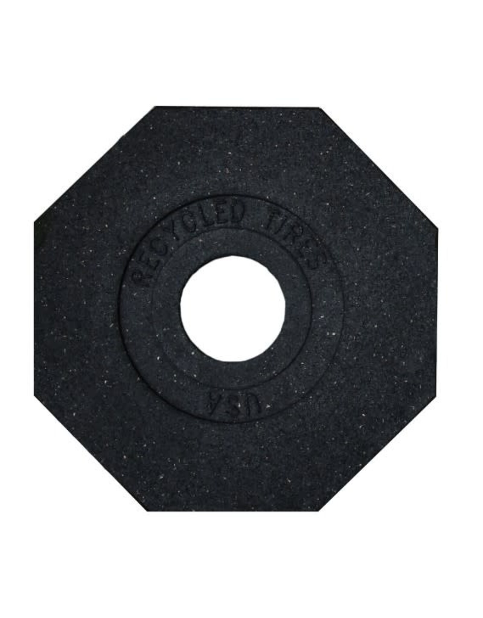 Delineator Octagon Rubber Base, 10lb