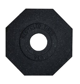 Delineator Octagon Rubber Base, 10lb
