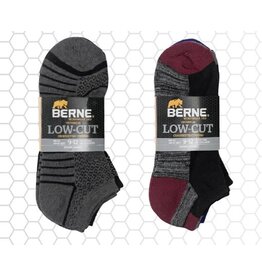 Berne Low Cut Performance Socks, 3 Pairs