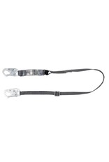 MSA V-Series Adj. Lanyard w/Shock, 4'-6', Snap Hook, 150-310 lb