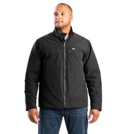 Berne Quilt-lined Micro-duck Jacket, Black