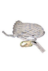 Dentec 5/8" PolyPlus Lifeline w/Snap Hook - 25'