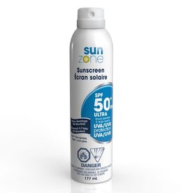 Sun Zone SPF 50+ Ultra Sunscreen, Aerosol, 177ml Sun Zone SPF 50+ Ultra Sunscreen, Aerosol, 177ml