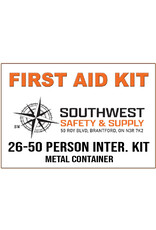 Dentec 26-50 Intermediate CSA Type 3 First Aid Kit, Metal Case