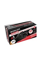 Workeze Nitrile Glove, 8 Mil Diamond, 100/Bx