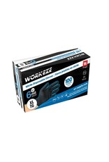 Workeze Nitrile Gloves, 6 Mil, 100/Bx