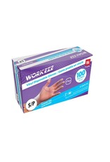 Workeze Vinyl Gloves, 100/Bx