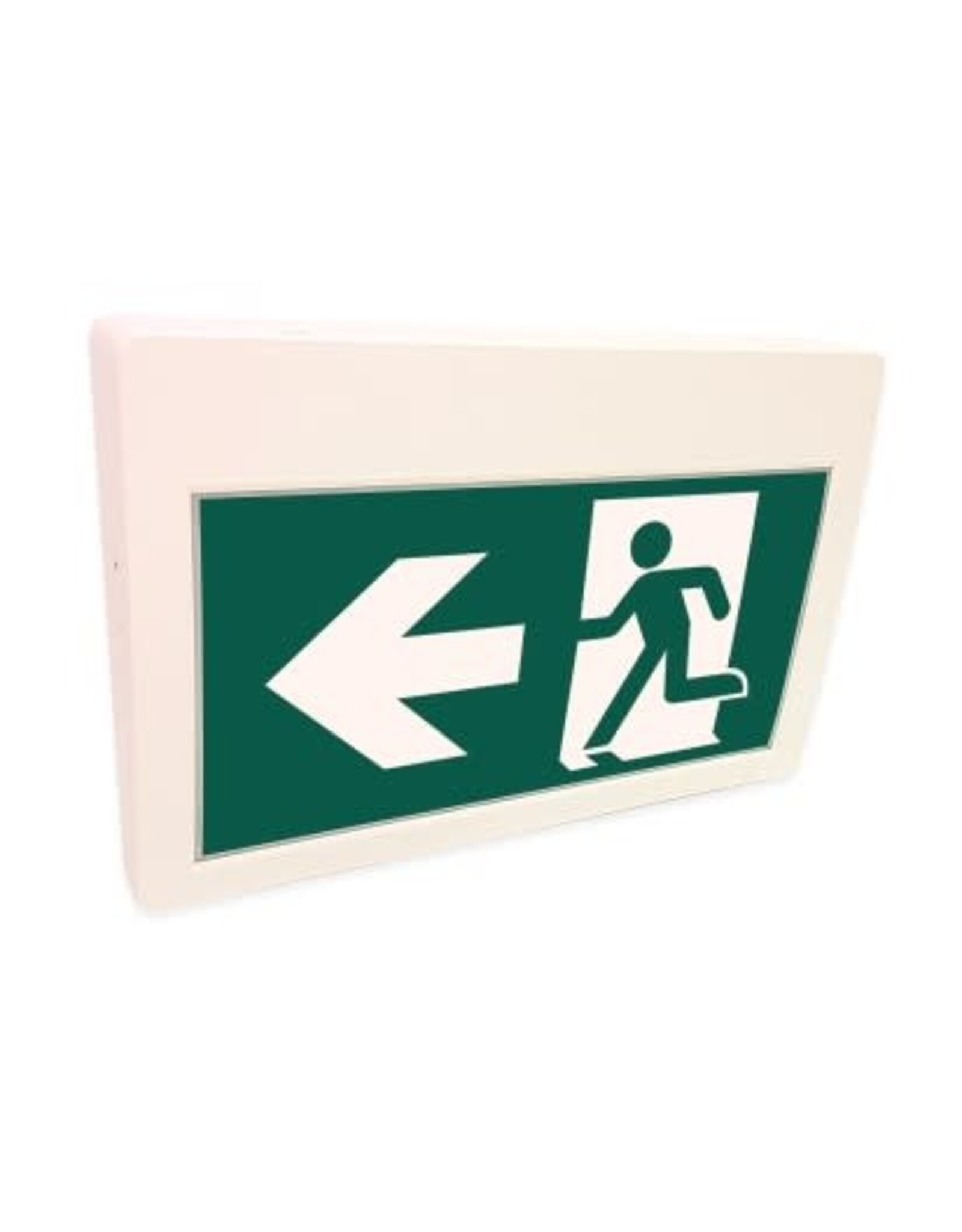 Plastic Housing Running Man Exit Sign w/Backlit