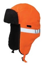 Tough Duck High Vis Aviator Hat, Orange