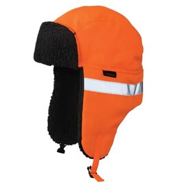 Tough Duck High Vis Aviator Hat, Orange