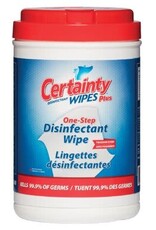 Certainty Certainty Plus Disinfectant Wipes, 200/Tub