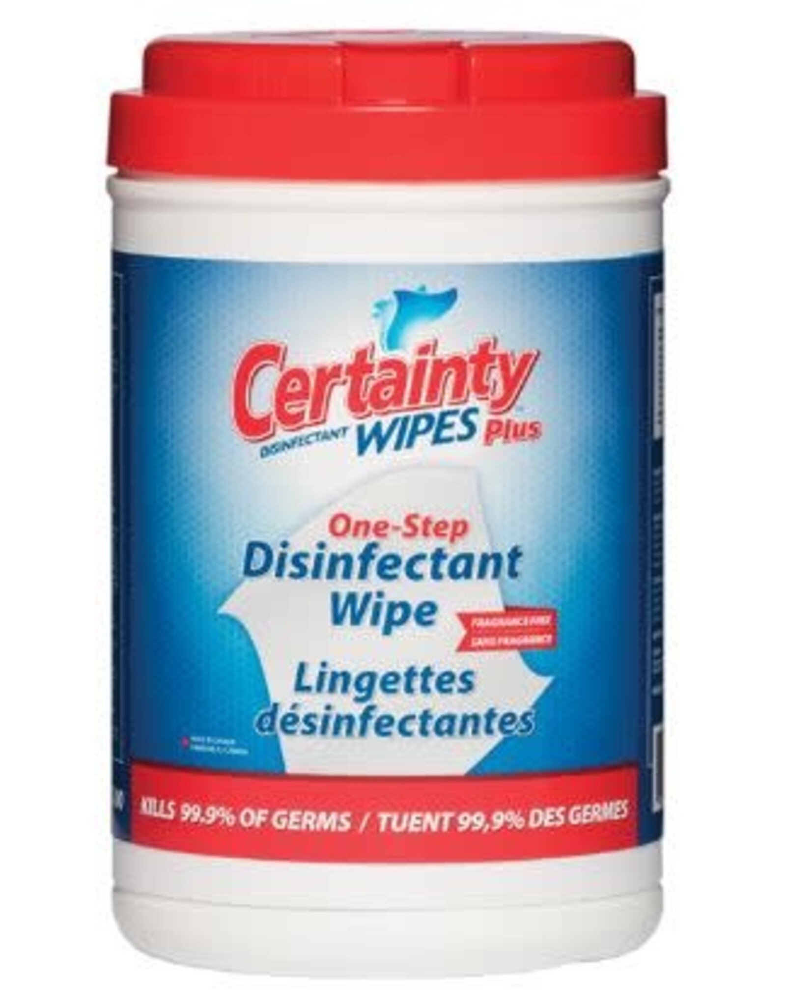 Certainty Certainty Plus Disinfectant Wipes, 200/Tub