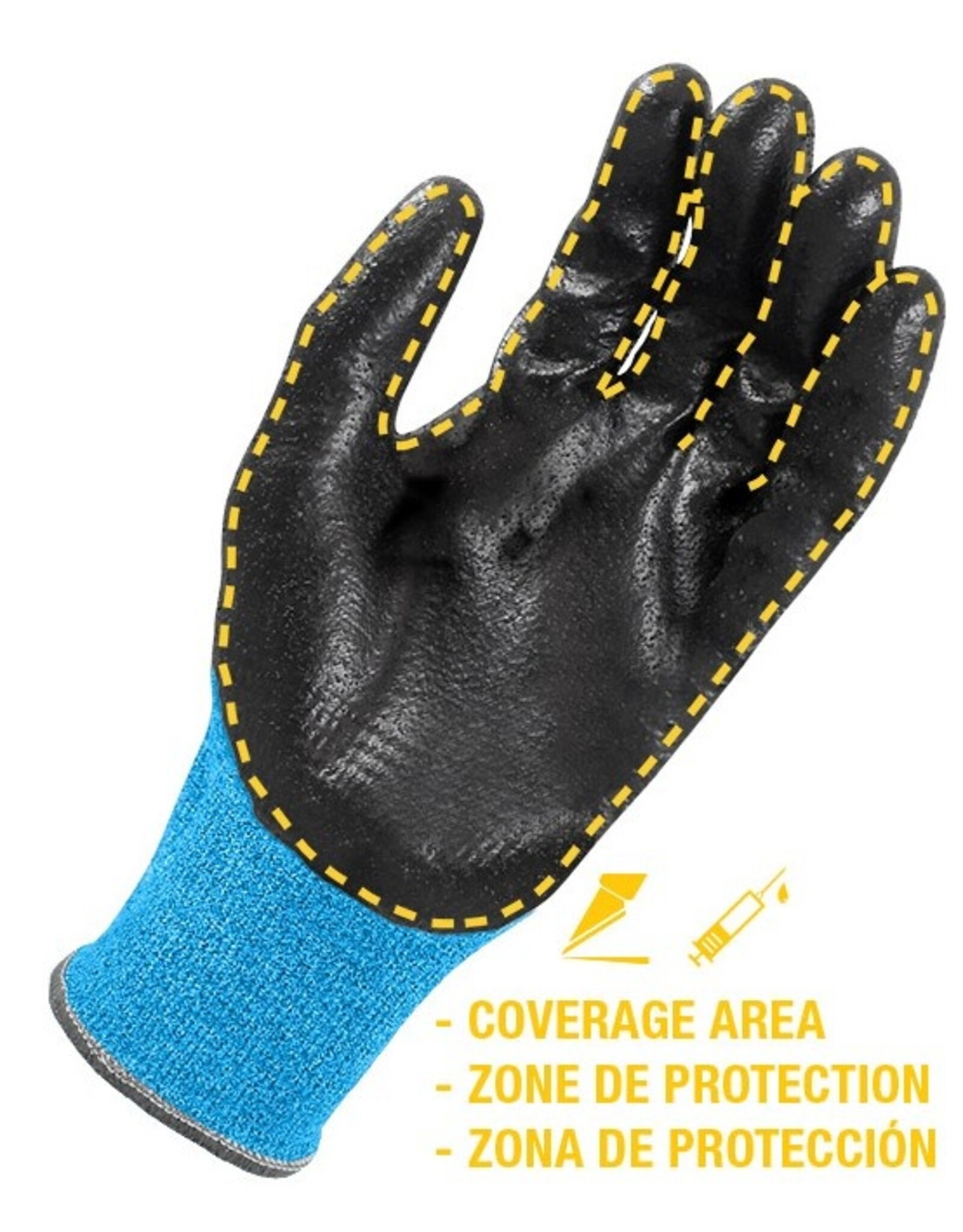 Bob Dale Cut-X Coated Cut & Needle Resistant Gloves