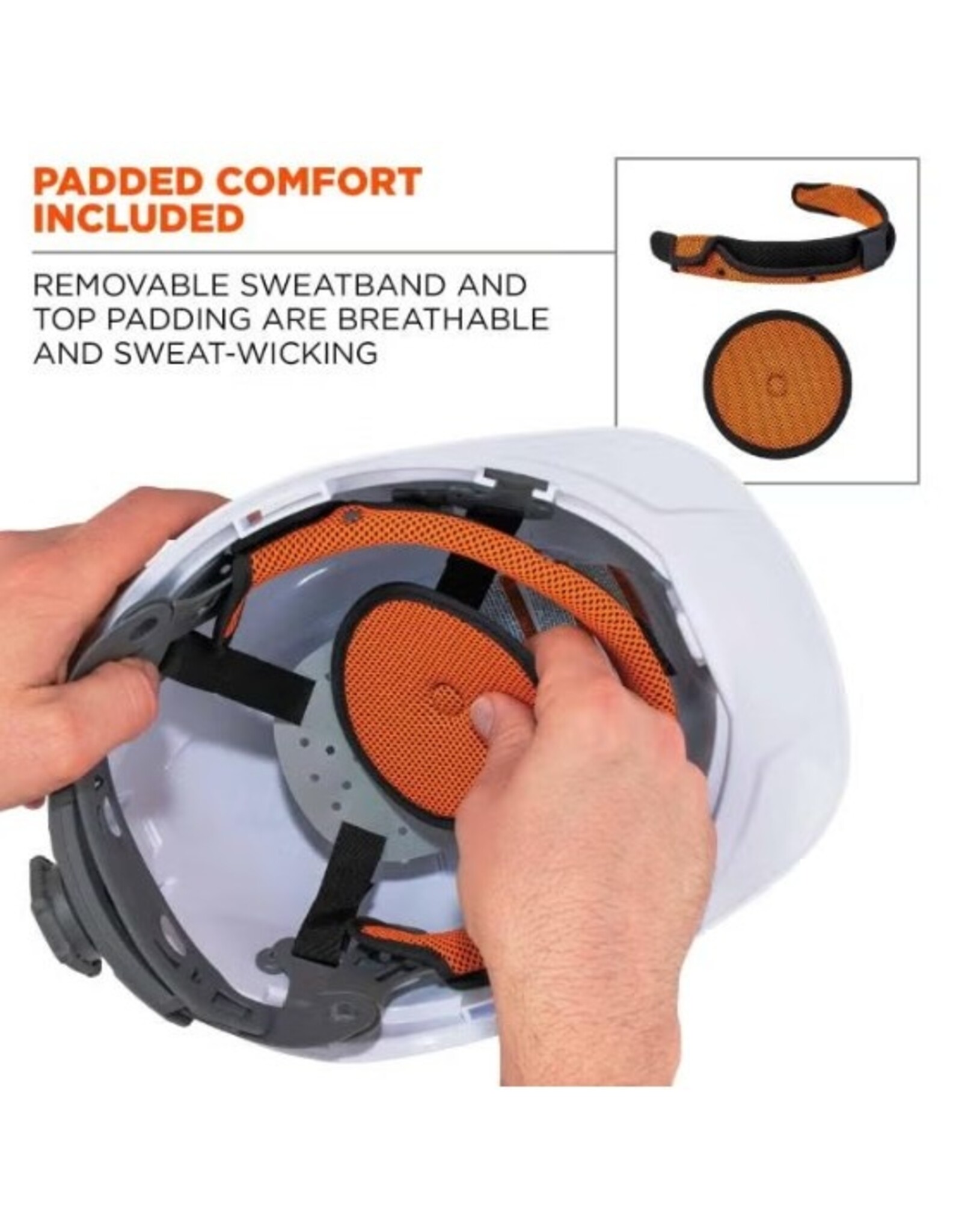 Ergodyne Skullerz 8973 Premium Vented Full Brim Hard Hat