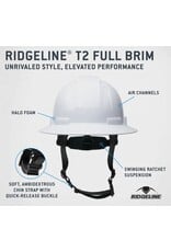 Pyramex Ridgeline T2 Full Brim Type 2 w/Chinstraps