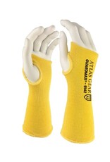 Atlas FR Aramid Guard-Max A3 Cut/Heat Resistant Sleeve, 10" w/Thumb Hole