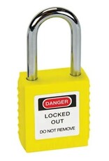 Thermoplastic Safety/Lockout Padlock, KD