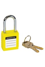 Thermoplastic Safety/Lockout Padlock, KD
