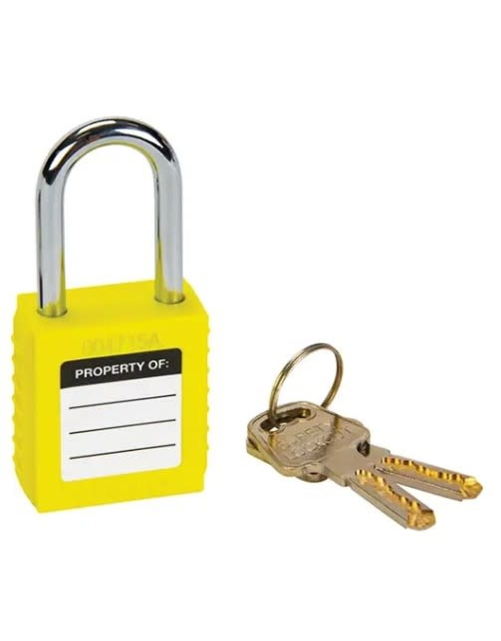 Thermoplastic Safety/Lockout Padlock, KD