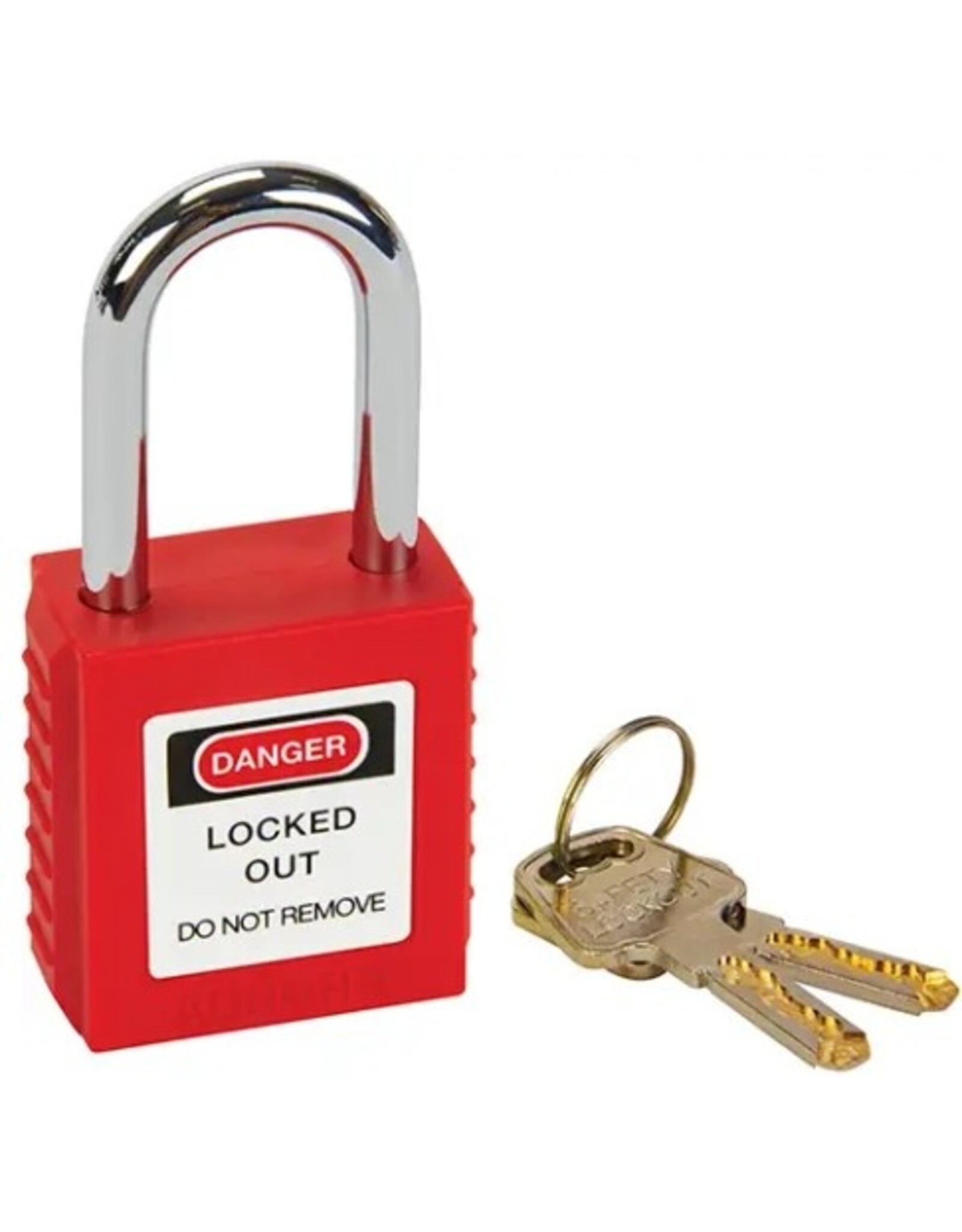 Thermoplastic Safety/Lockout Padlock, KD