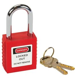 Thermoplastic Safety/Lockout Padlock, KD