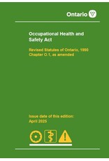 Occ. Health and Safety Act; April 2025 w/Nov 2025 Ammendment