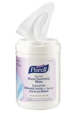 Purell Alcohol Sanitizing Wipes, 175/Tub
