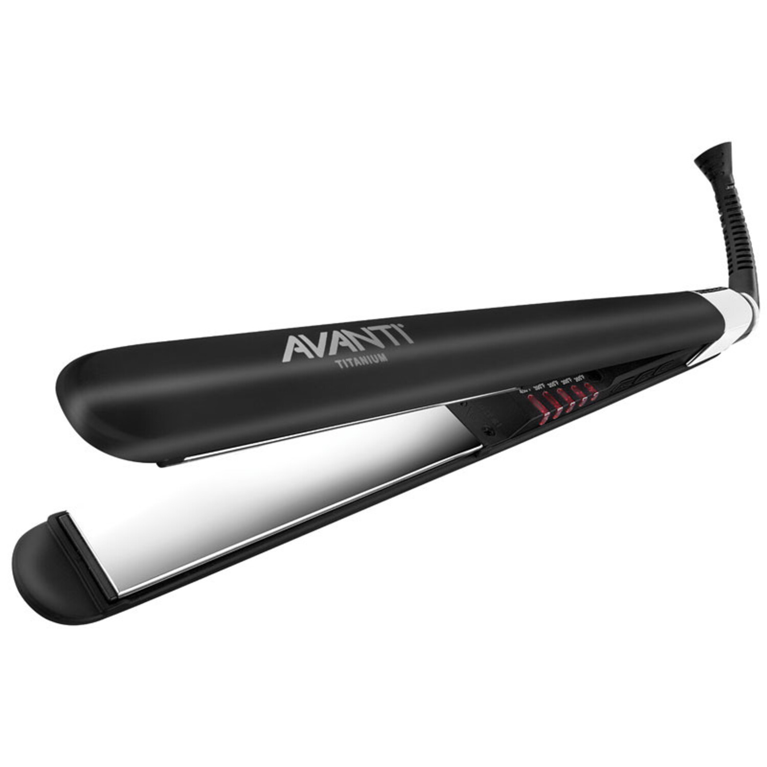 Black titanium flat iron online