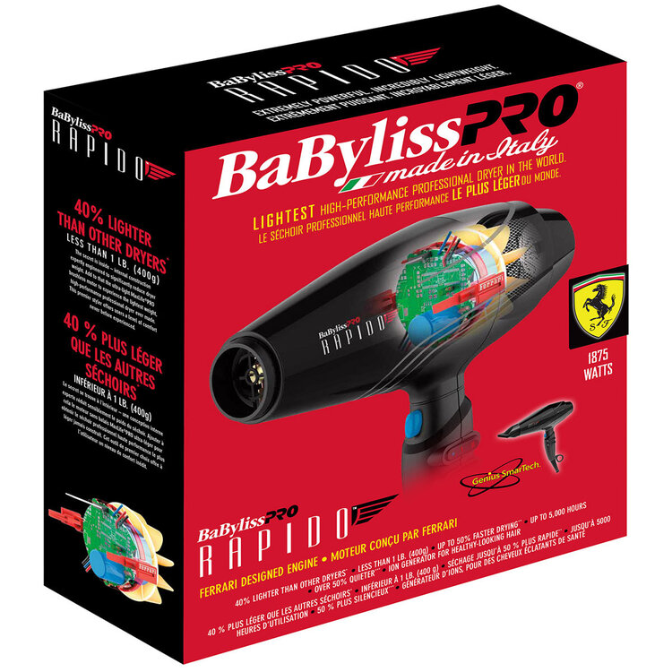 BABYLISSPRO Rapido High Performance Hairdryer - BABF7000C